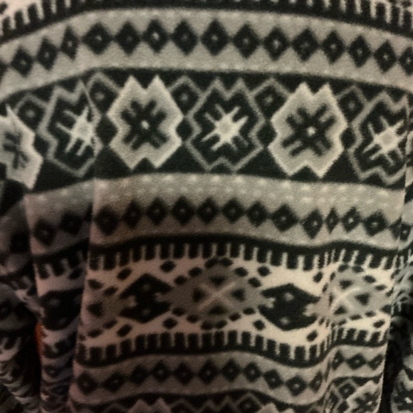 Vtg LL Bean Navajo fleece pullover - Picture 4 of 11